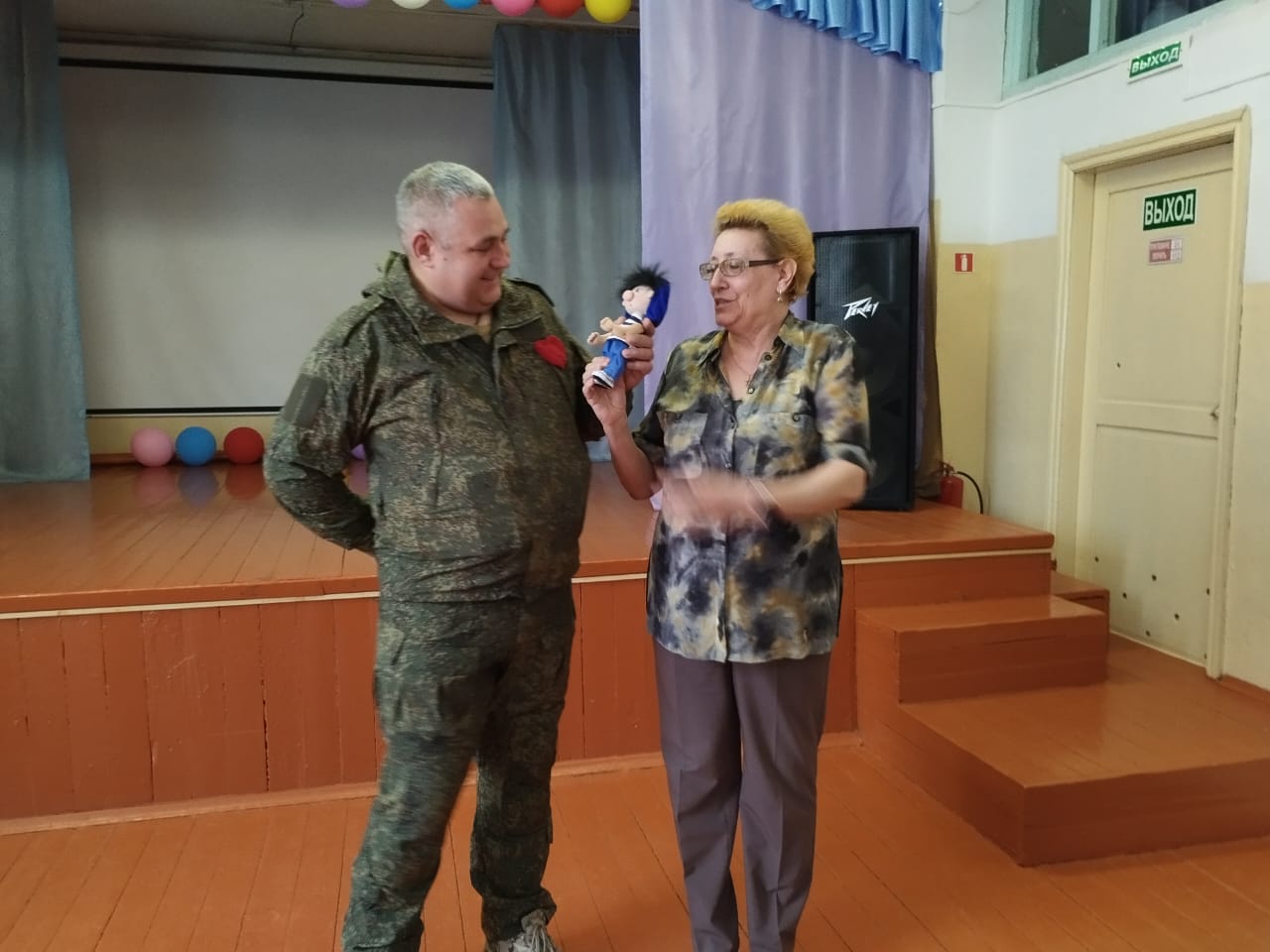 Встреча с участником специальной военной операции.